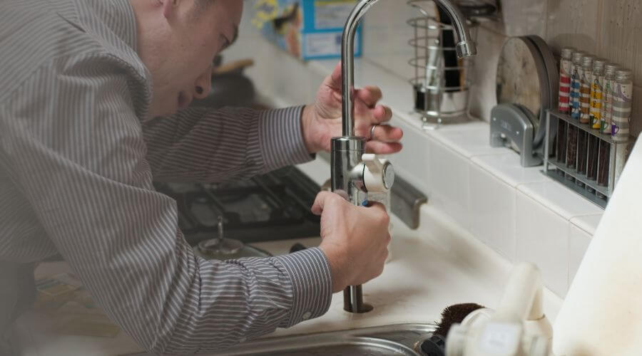 Professional bathroom faucet installation in White Plains, VA